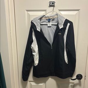 Reebok Women's Black and White Jacket